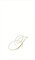Caspari Monogramm-Gästehandtücher aus Papier, mit Initiale J, White Pearl, 24 Stück
