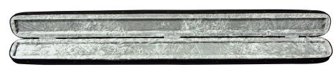 Custodia per archetto GEWA per archetto da violoncello nero, velluto grigio antracite all'interno, custodia singola