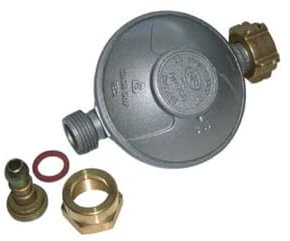 Butan-Druckminderer mit Sauger 28 mB