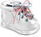 Zilverstad 7275261 Spardose Schuh mit Schnürsenkel rosa&blau vers.a. 9,2x5x5,5c