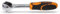 Beta 900/55K - Cliquet réversible carré mâle 1/4 chromé