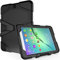 TECHGEAR G-Shock Étui pour Galaxy Tab S2 9.7 Housse Coque Rigide, Très Haute Protection Anti-Choc avec Support Amovible Compatible pour Samsung Galaxy Tab S2 9.7 Pouces (Séries SM-T810) [Noir]