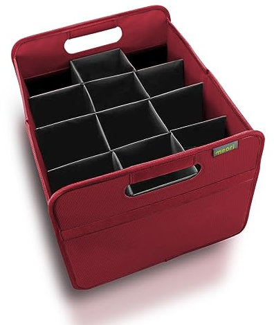 meori B100796 Weintragetasche, Polyester, Bordeauxrot