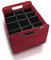 meori B100796 Weintragetasche, Polyester, Bordeauxrot