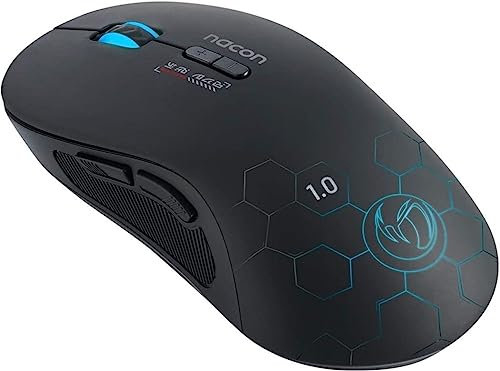 NACON Optische Gaming-Maus, kabellos, GM-180, Schwarz