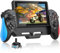 Gammeefy Interruttore controller per Nintendo SwitchOLED, monopezzo Joycon controller di ricambio per Nintendo Switch Pro Controler, controller di commutazione remoto con Turbo regolabile e doppia