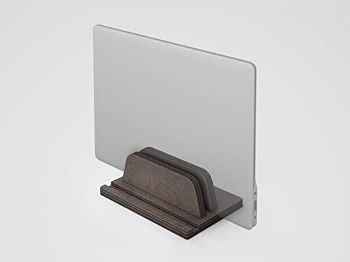 Support Vertical - Pour Ordinateur Portable - Fabriqué en UE (noir)