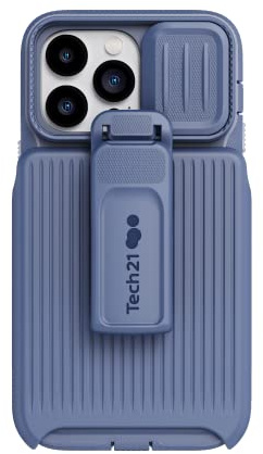 tech21 iPhone 14 Pro Max Evo Max Compatible with MagSafe – Durable, Shock-Absorbing and Rugged Phone Case with Holster and 20ft FlexShock Multi-Drop Protection