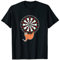 Darts Sloth Dartscheibe Rules Dart Scoring T-Shirt