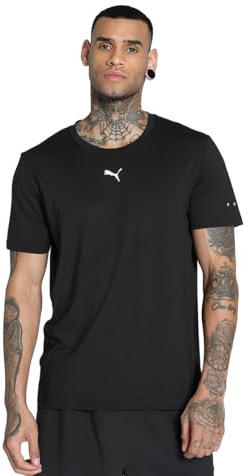 PUMA Unisex Cloudspun Tee T-Shirts, Puma Schwarz, XXL EU