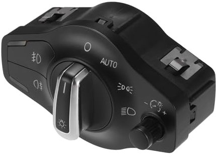 QUARKZMAN Interruptor de Lámpara de Faro Adecuado para Audi A4 08-15 No.8K0941531As - 1 Unidad