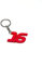 Pendentif Charles F1, Porte-Clés Pilote de Formule 1, Gadget pour Clés de Voiture, Abréviation du Nom du Pilote