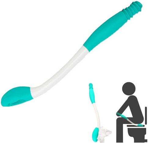 1 Stück Toilettenhilfe Zum Abwischen Des Gesäßes,Hilfsmittel Für Senioren Im Alltag,Abwischhilfe Für Po,Wischhilfe,WC Hilfsmittel,Lange Reichweite Toilettenhilfen für Senioren Toilettenhygiene