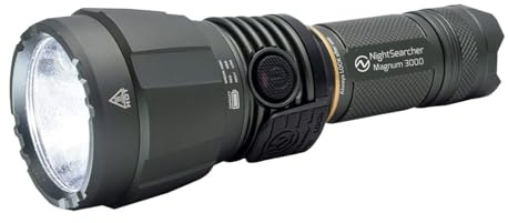 NightSearcher Magnum 3000 | 3000 Lumens | Rechargeable