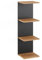 Vicco Wandregal Paolo, hängendes Regal, Anthrazit, 30 x 95 cm