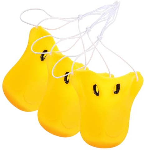 TOYANDONA Juego de 3 accesorios para disfraz de nariz de pato, para fiestas, carnaval y cosplay, picos de pato divertidos para adultos y adultos, ideal para circo y eventos de carnaval