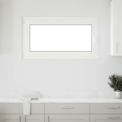 vidaXL Kellerfenster RISOR 110x60 cm Dreh Kipp DIN Links Anthrazit