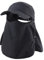 Magracy Men‘s UPF 50+ Sun Cap with Neck Protection & Face Mask UV Protection Fishing Cap Breathable Adjustable Outdoor Hat Black