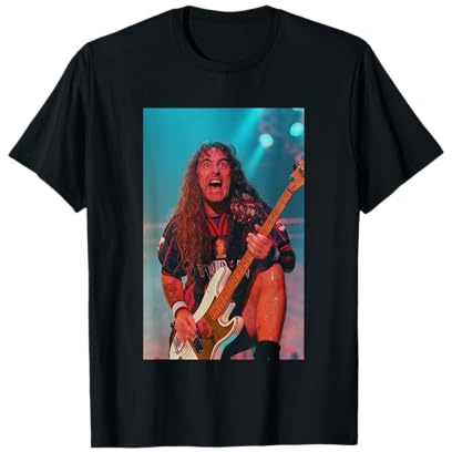 Iron Maiden Bassist Steve Harris Live In Paris T-Shirt