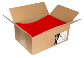 Clairefontaine 7059C Packung mit 200 Umschläge Pollen, C4, 229 x 324mm, haftklebend, 1 Pack, Intensivrot