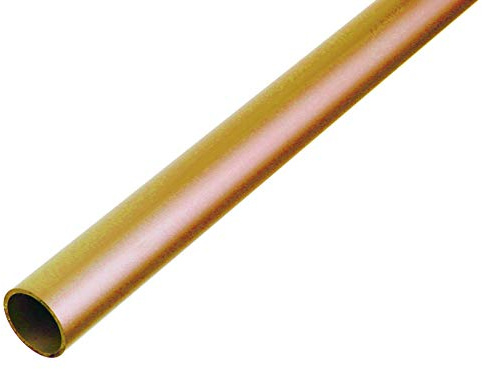 Alberts 471255 Rundrohr | Messing | 1000 x 10 x 1 mm