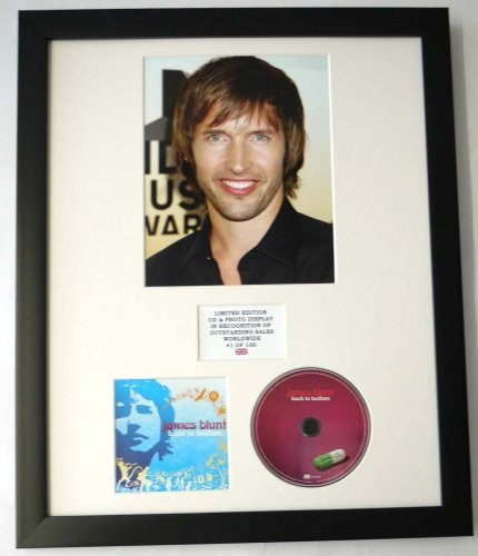JAMES BLUNT/Darstellung mit Foto und CD | Limited Edition des Albums BACK TO BEDLAM