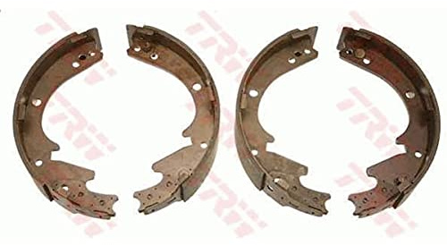 TRW Bremsbacken Satz für Trommelbremse Hinten Kompatibel mit MITSUBISHI Canter FE3, FE4 5.Generation 279mm GS8703