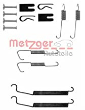 METZGER AUTOTEILE Zubehörsatz, Bremsbacken 105-0805 | Kompatibel mit: CITROËN C2, C2 ENTERPRISE, C3 I, C3 II, C3 Pluriel, PEUGEOT 1007