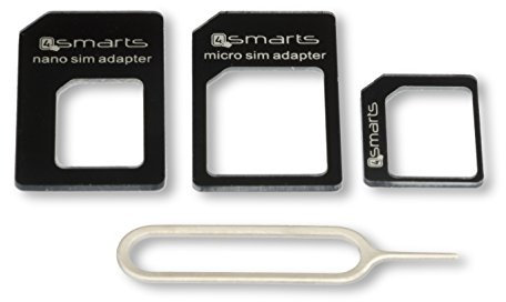 4smarts - 2carry - Universal - SIM-Adapter - Set 3 Stück