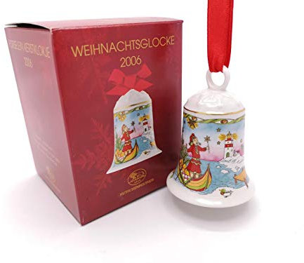 Porzellanglocke Weihnachtsglocke 2006 - Hutschenreuther - in OVP -