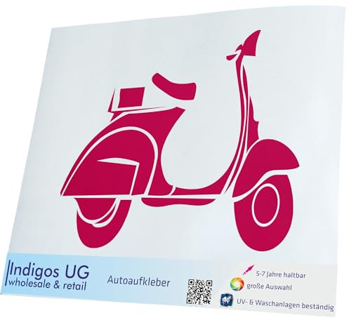 Indigos Ug - Adesivo - nuovo - JDM - Die Cut - scooter Custom roller - 90 x 90 MM