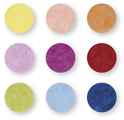 Rayher 87102999 Konfetti, Ø 2cm, 30g, bunt gemischt, Seidenpapier, Dekoration für Geburtstag und Hochzeit, Füllung für Bubble Ballons