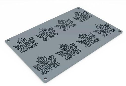 PAVONI Gourmand by Paulo Griffa Silikonform aus Ahornblatt