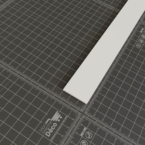 Profil Plat PVC 30 mm - Longueur 2.60 m - À l'unité