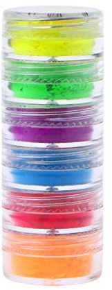 MYhose Pigment Magic Fluorescent Powder Mineral Kosmetikqualität Lipstick Lipgloss Badebomben Epoxidharz Augenstift Farbstoff Pigmente 6 Farben