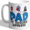 I Love Mugs - Dad - My Favourite Superhero - Mug, Ceramic, 11fl.oz.