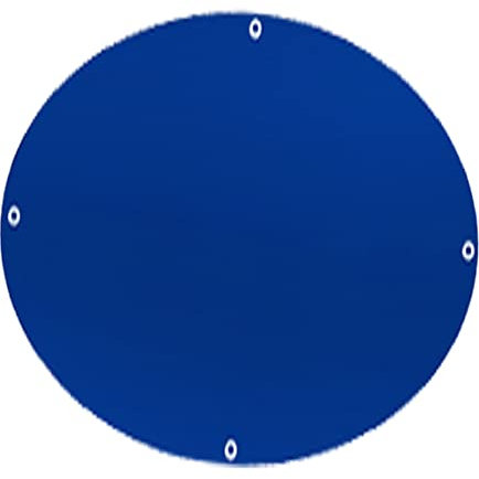 Swimming Pool Cover, 8FT UV Protection Cloth Heat Insulation Film Round Pool Cover, Foldable Swimming Pool Heater for Family Swimming Pool and Above Ground Inground Swimming Pool