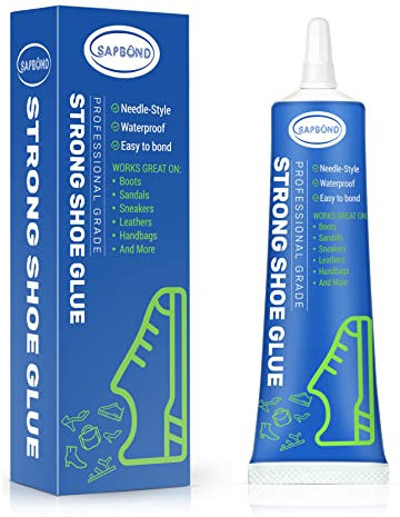 Shoe Repair Glue - 60g Slow-Drying Sole Repair Adhesive,Crystal Clear Permanent Adhesive for Sneakers, Boots,Sandals,Leathers and Handbags