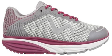 MBT Colorado X Zapatillas Oudoor para Mujer, Color Lt Grey/Berry,36