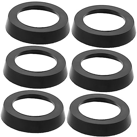 DOITOOL 6pcs Cup Leather Replacement for Water Pump Seal Cups Manual Hand Pump Cup Accessories Compatible with Pitcher Pump Parts for Efficient Water Transfer