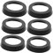 DOITOOL 6pcs Cup Leather Replacement for Water Pump Seal Cups Manual Hand Pump Cup Accessories Compatible with Pitcher Pump Parts for Efficient Water Transfer