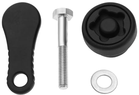 VGOL 1 Ensemble de Boutons de Sécurité Antivol Support de Montage Bouton de Verrouillage à Clé Antivol pour Support de Navigation de Téléphone Portable de Moto