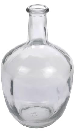 Homéa, Vase en Verre Forme Jarre H30,5 cm
