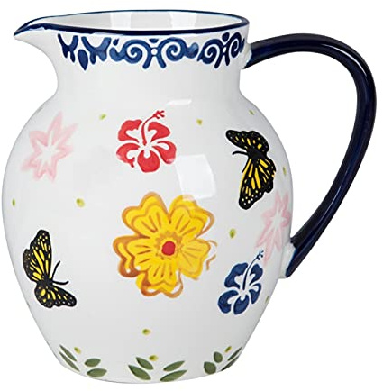 Saucer 1Pc Delicate Ceramic Pot Multifunction Water Jug Heat-resistant Coffee Jug Dish