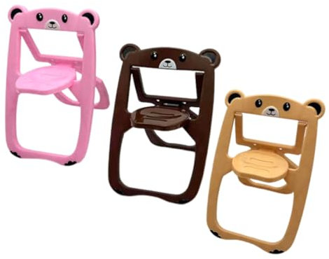 MUSISALY 3pcs Miniature Folding Chair Doll House Furniture Mini Phone Holder Dollhouse Accessory for Home Dec