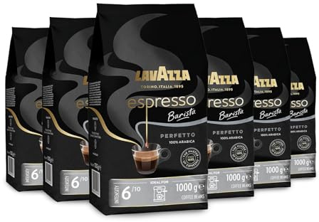 Lavazza - Café Espresso Barista Perfetto - Café Grain Italien - Paquet de 6 kg
