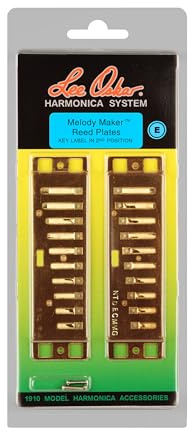 Lee Oskar Replacement Reed Plate for Melody Maker Harmonica - Key of E | Full replacment Reed Plate kit for Melody Maker Harmonicas - Lee Oskar: The Premium name in Harmonicas