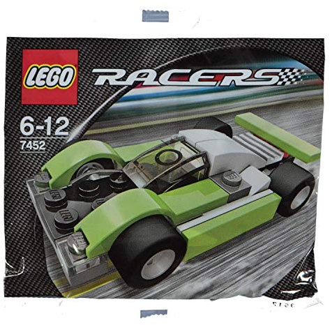 LEGO Racers: Le Mans Sports Car (Green) Set 7452 (Bagged)