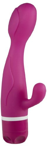 You2Toys Pink Leaf Vibrator - softer Vibrator mit Klitoris-Reizer für Frauen und Paare, Stimultor mit Kitzlerreizarm, Sextoy für intensive Massagen, pink