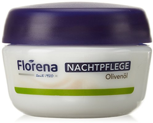 Florena Gesichtscreme Nachtpflege mit Olivenöl, 50 ml